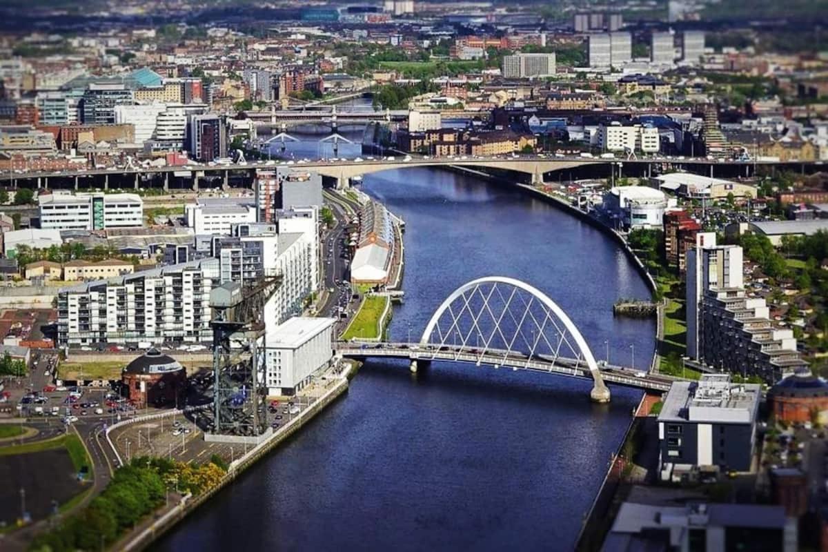 Glasgow City Centre G1 Penthouse With Riverviews - Duplex 外观 照片