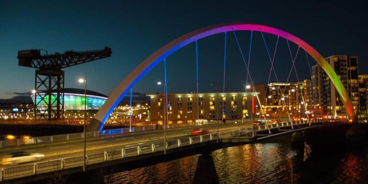Glasgow City Centre G1 Penthouse With Riverviews - Duplex 外观 照片